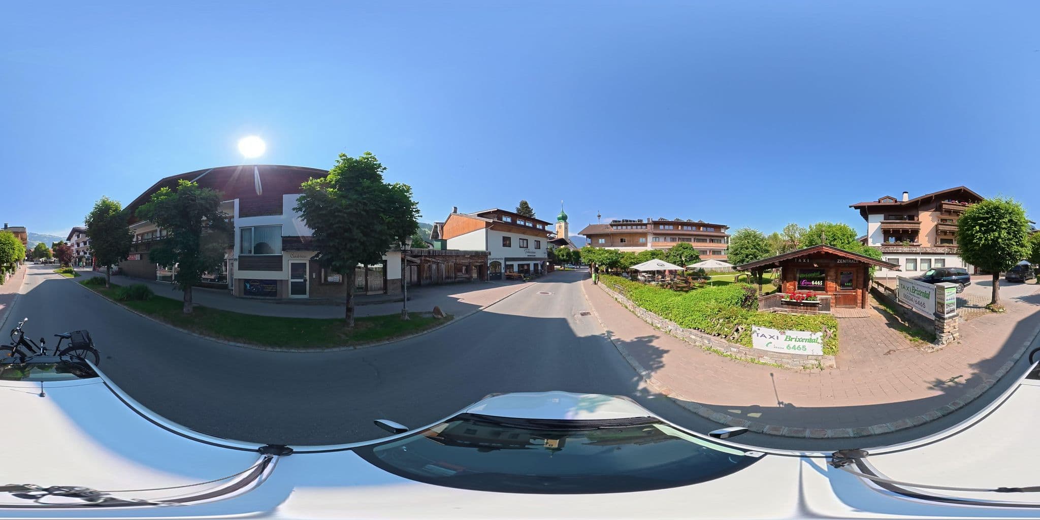 Street view near Pension Wunderbar, Westendorf — © osmplus_org (CC BY-SA · Mapillary)
