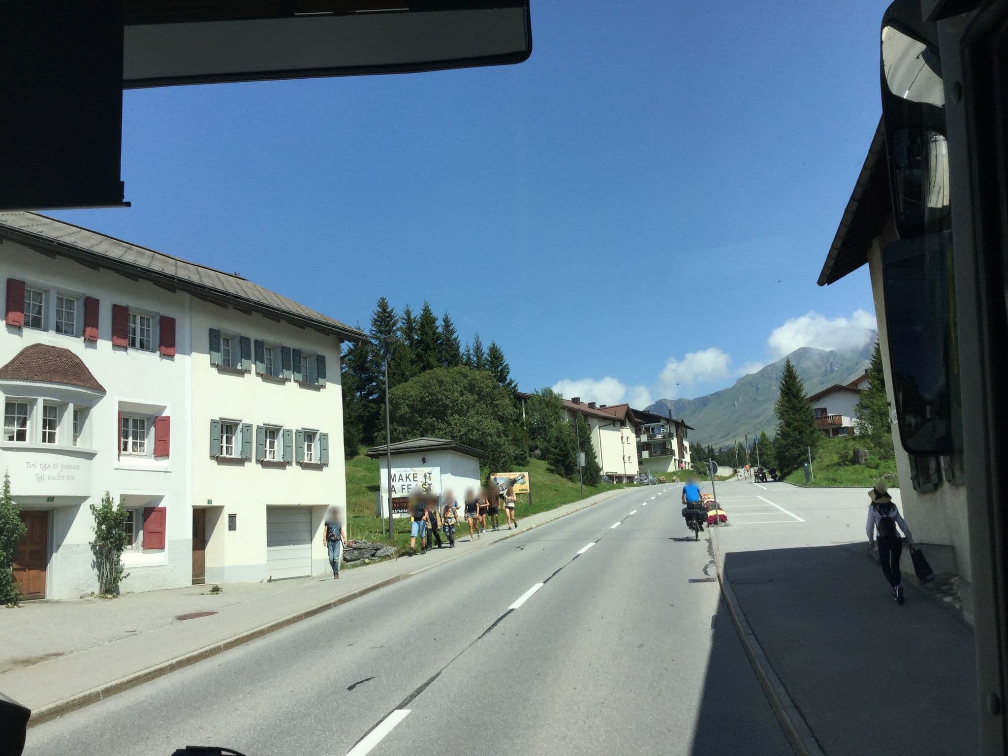 Street view near Bergschulheim Casoja, Lenzerheide — © beat (CC BY-SA · Mapillary)