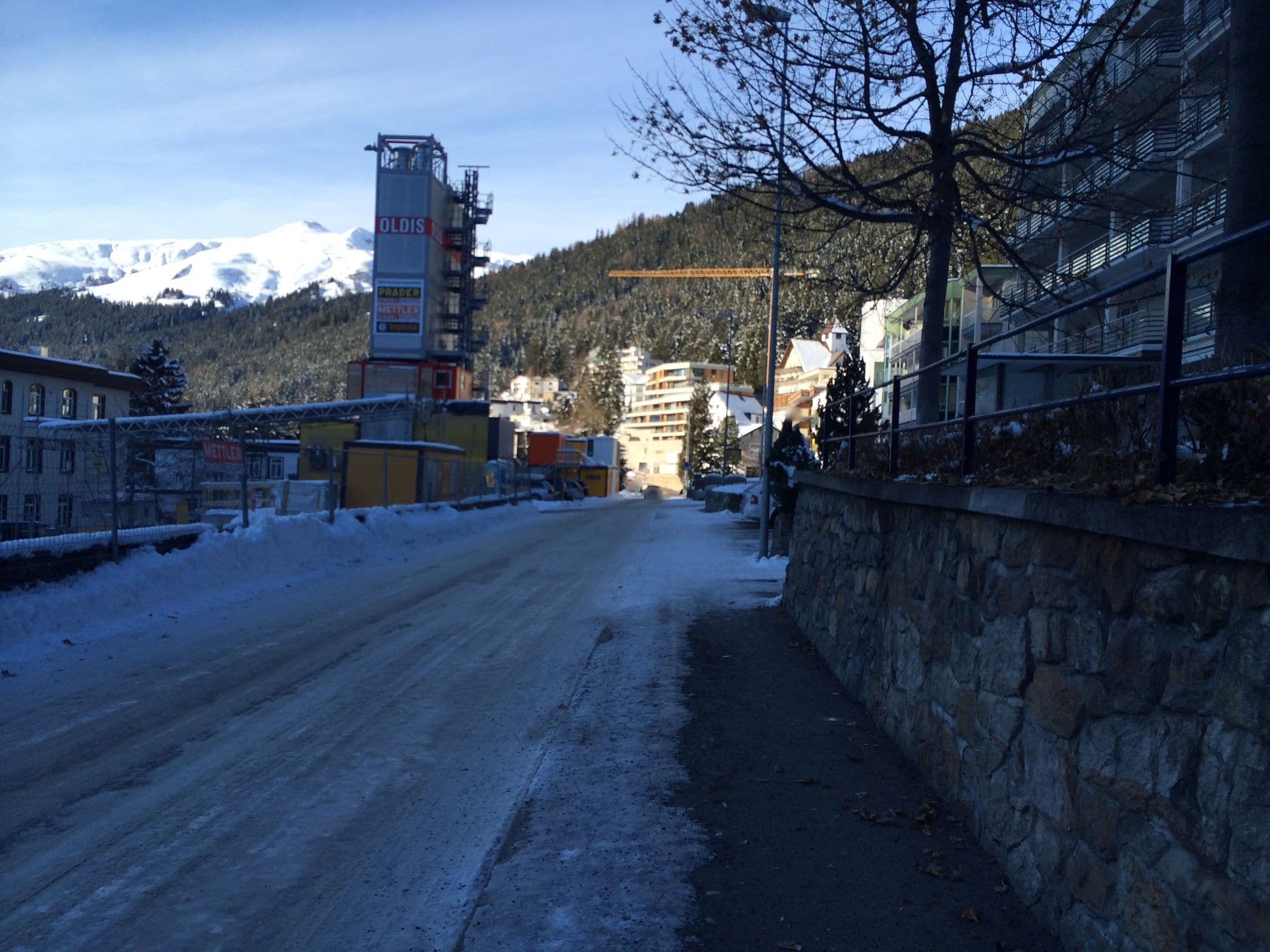 Street view near Bellavista Relax Hotel, Davos — © jesolem (CC BY-SA · Mapillary)