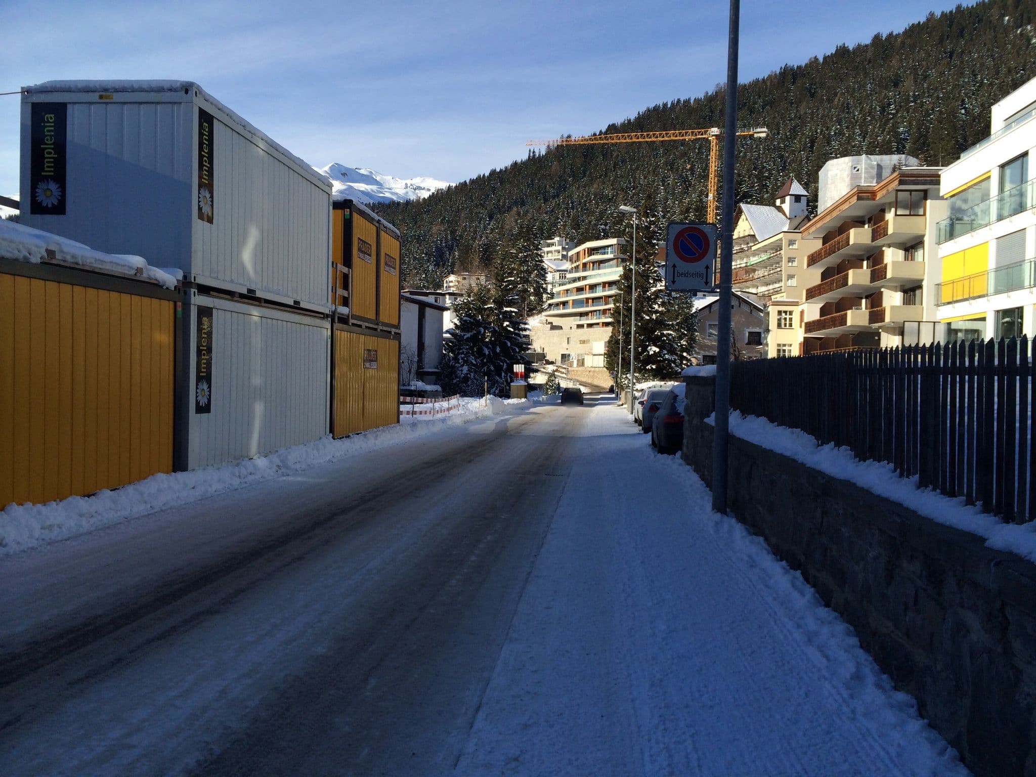 Street view near Ameron Swiss Mountain Hotel Davos, Davos — © jesolem (CC BY-SA · Mapillary)