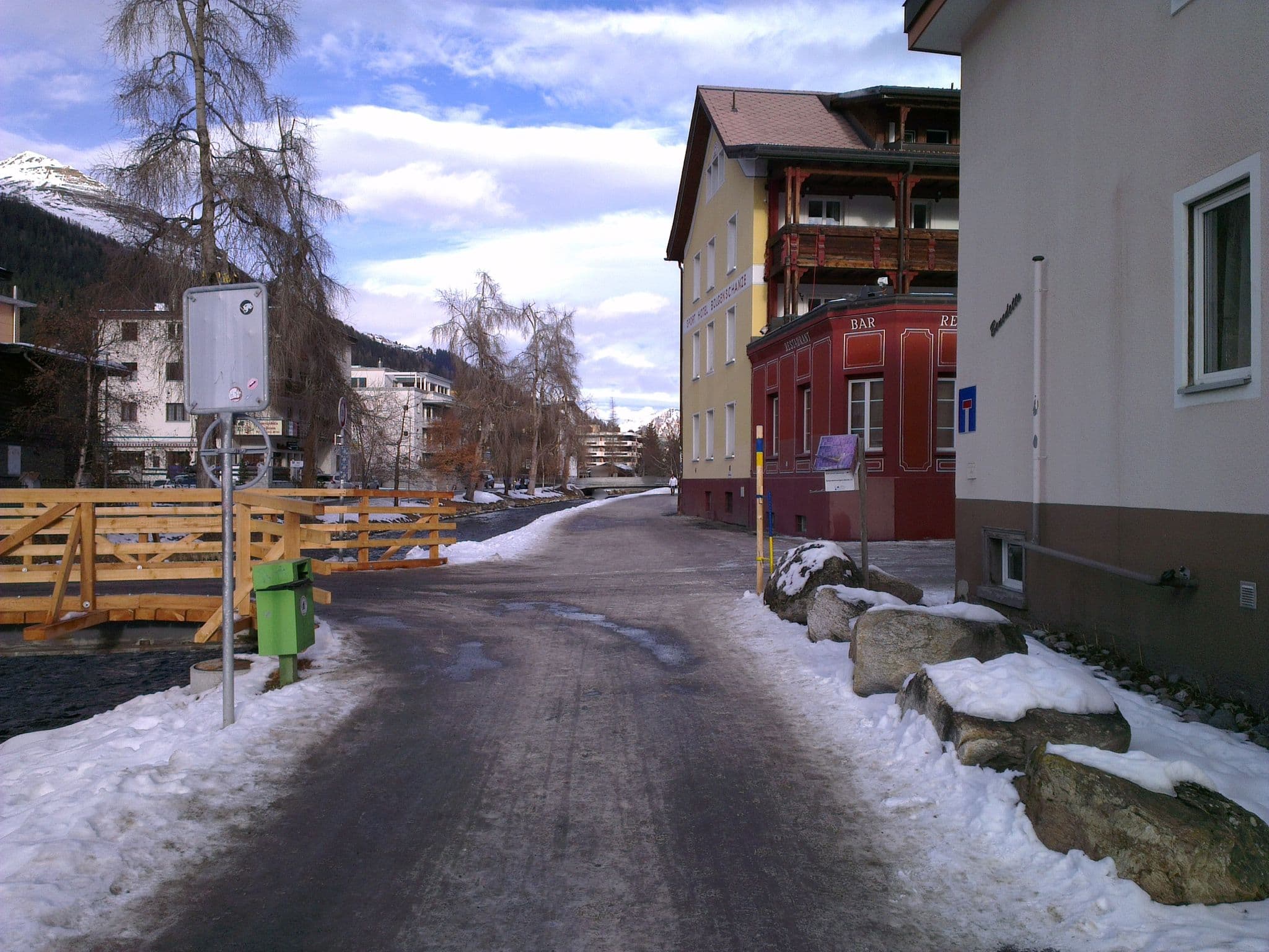 Street view near Compagnoni, Davos — © jesolem (CC BY-SA · Mapillary)