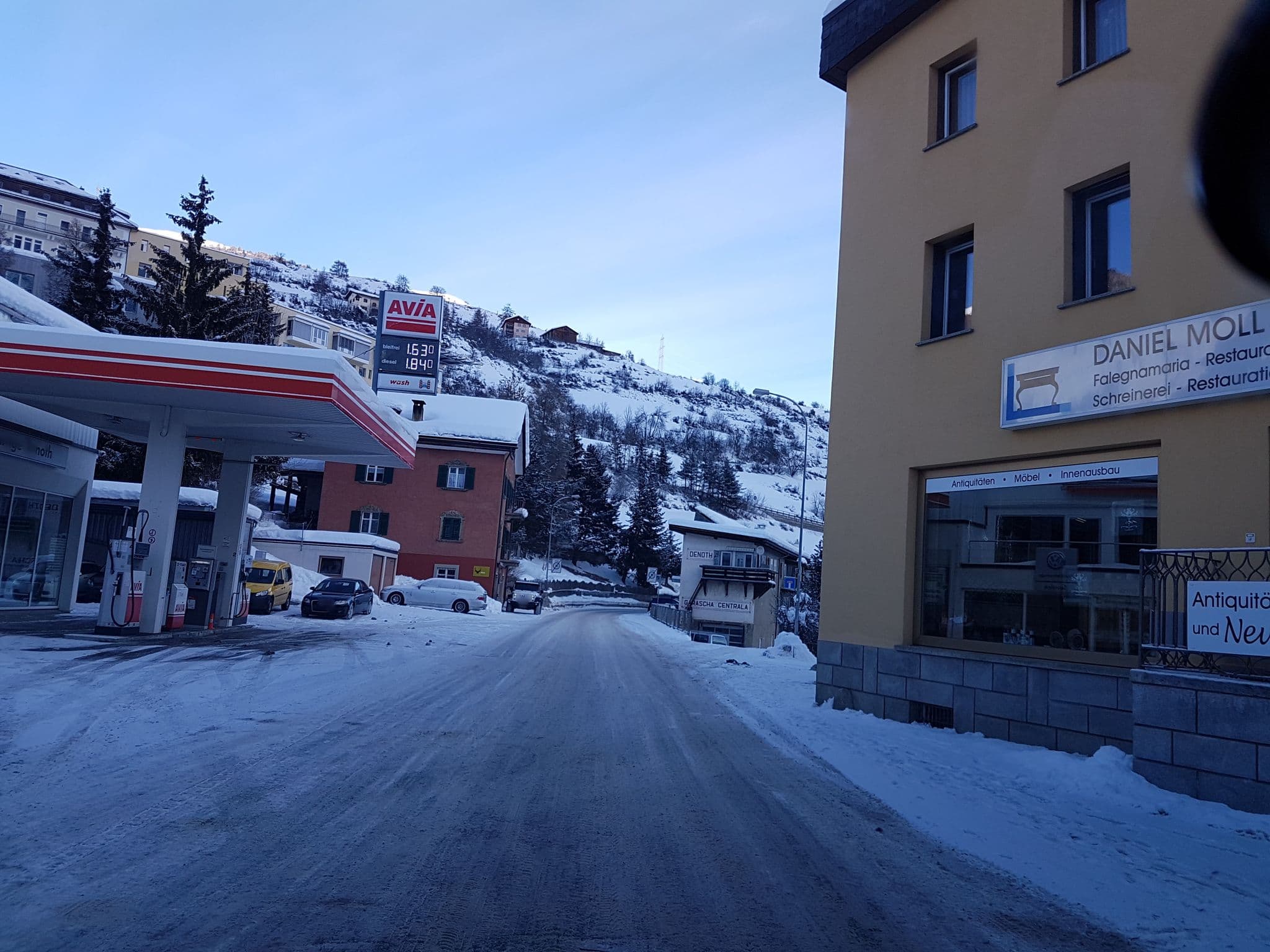 Street view near Crusch Alba, Scuol — © sp8962de (CC BY-SA · Mapillary)