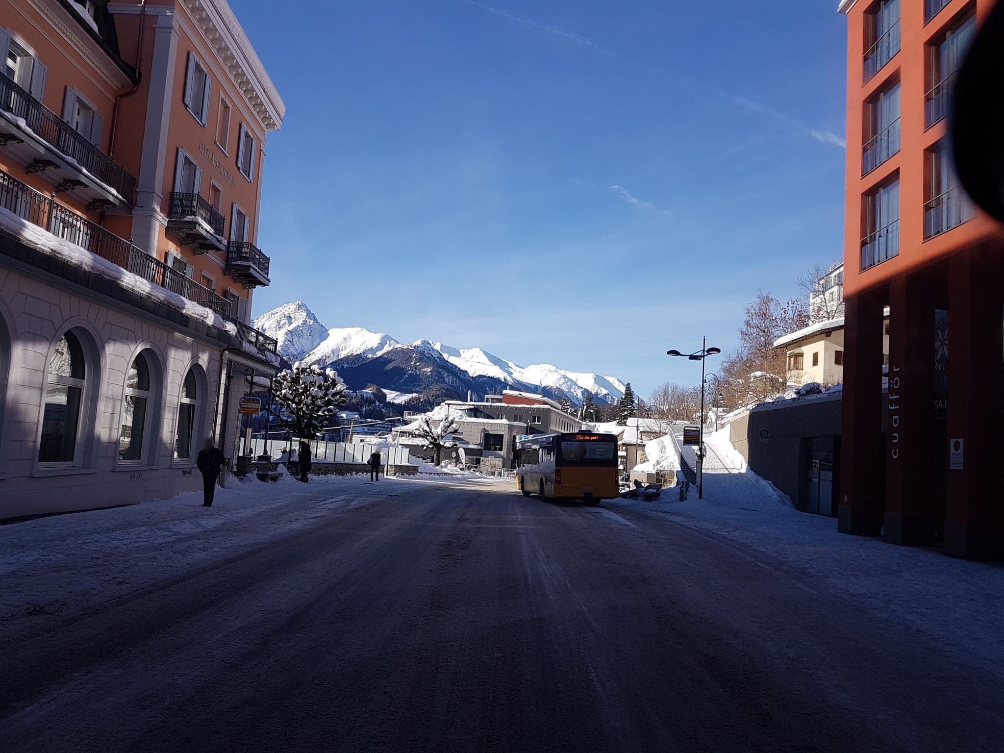 Street view near Hotel Belvédère Scuol Review - Scuol, Scuol — © sp8962de (CC BY-SA · Mapillary)