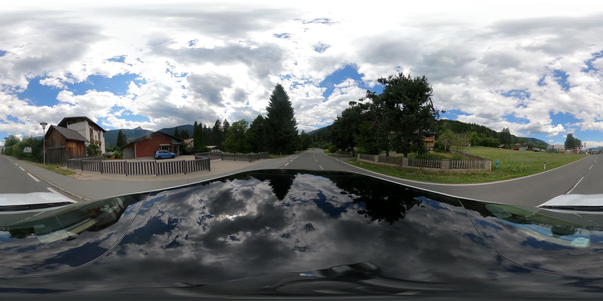 Street view near Appartement Zweikofelblick, Hermagor — © peterleth (CC BY-SA · Mapillary)