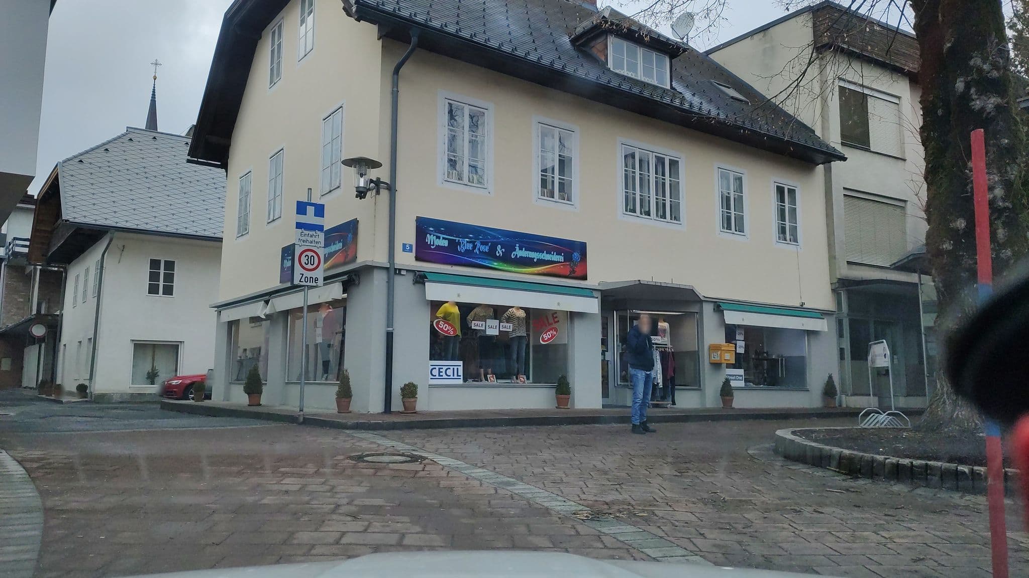 Street view near Appartement-burgerbrau, Hermagor — © grin (CC BY-SA · Mapillary)