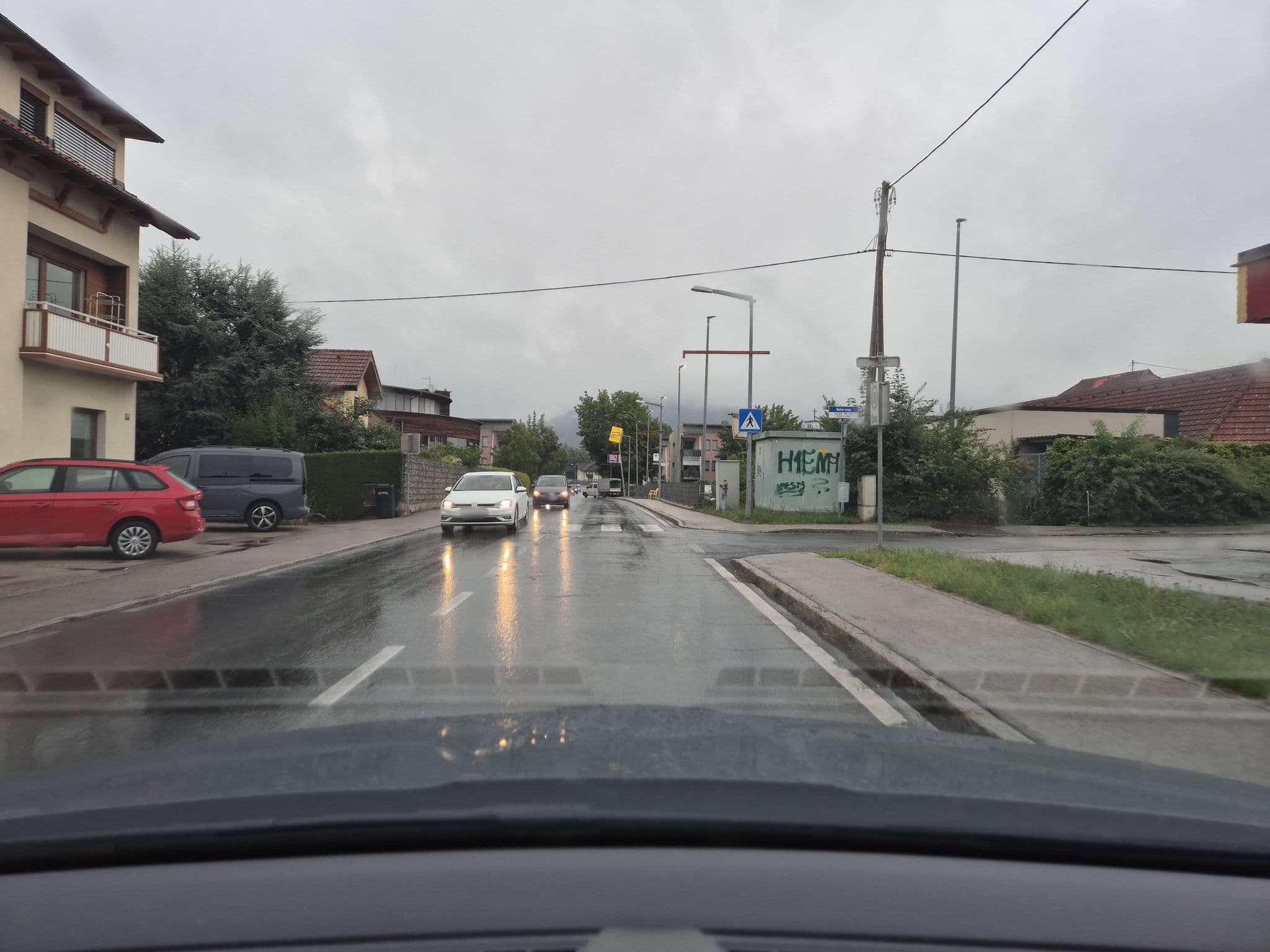 Street view near Gasthof Gipfelhaus Gerlitzen, Landskron — © schermy_at (CC BY-SA · Mapillary)