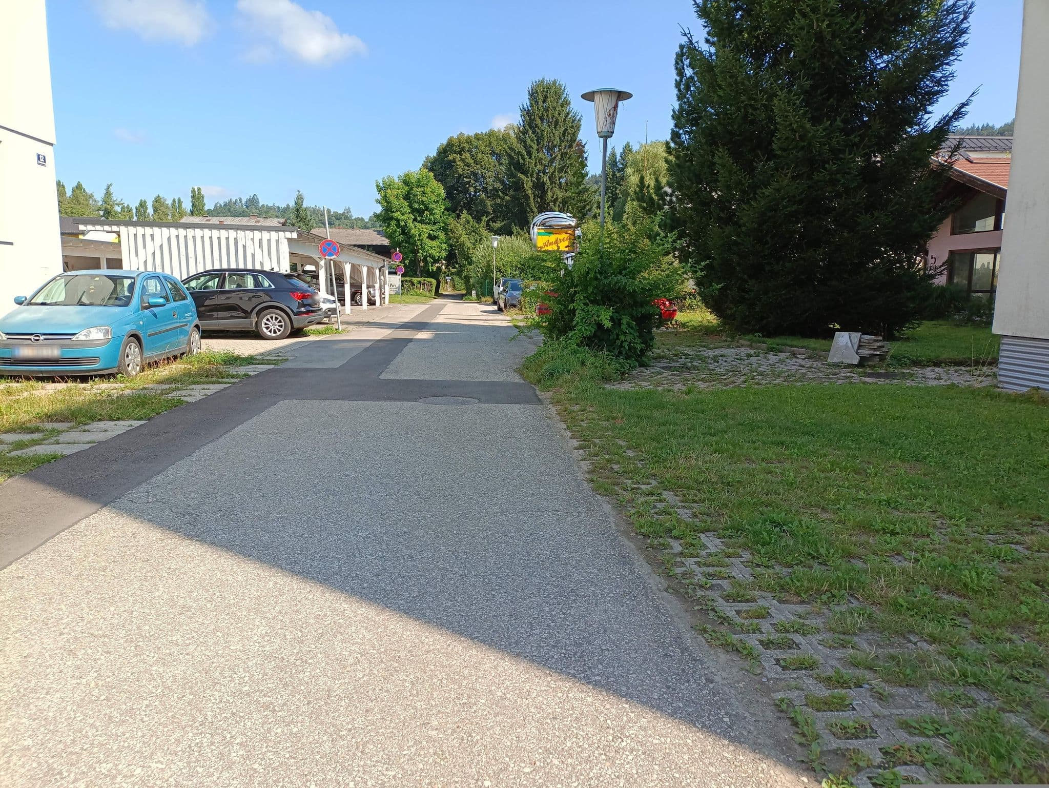 Street view near Pension Andrea Birgit, Krumpendorf — © GemeindeKrumpendorf (CC BY-SA · Mapillary)
