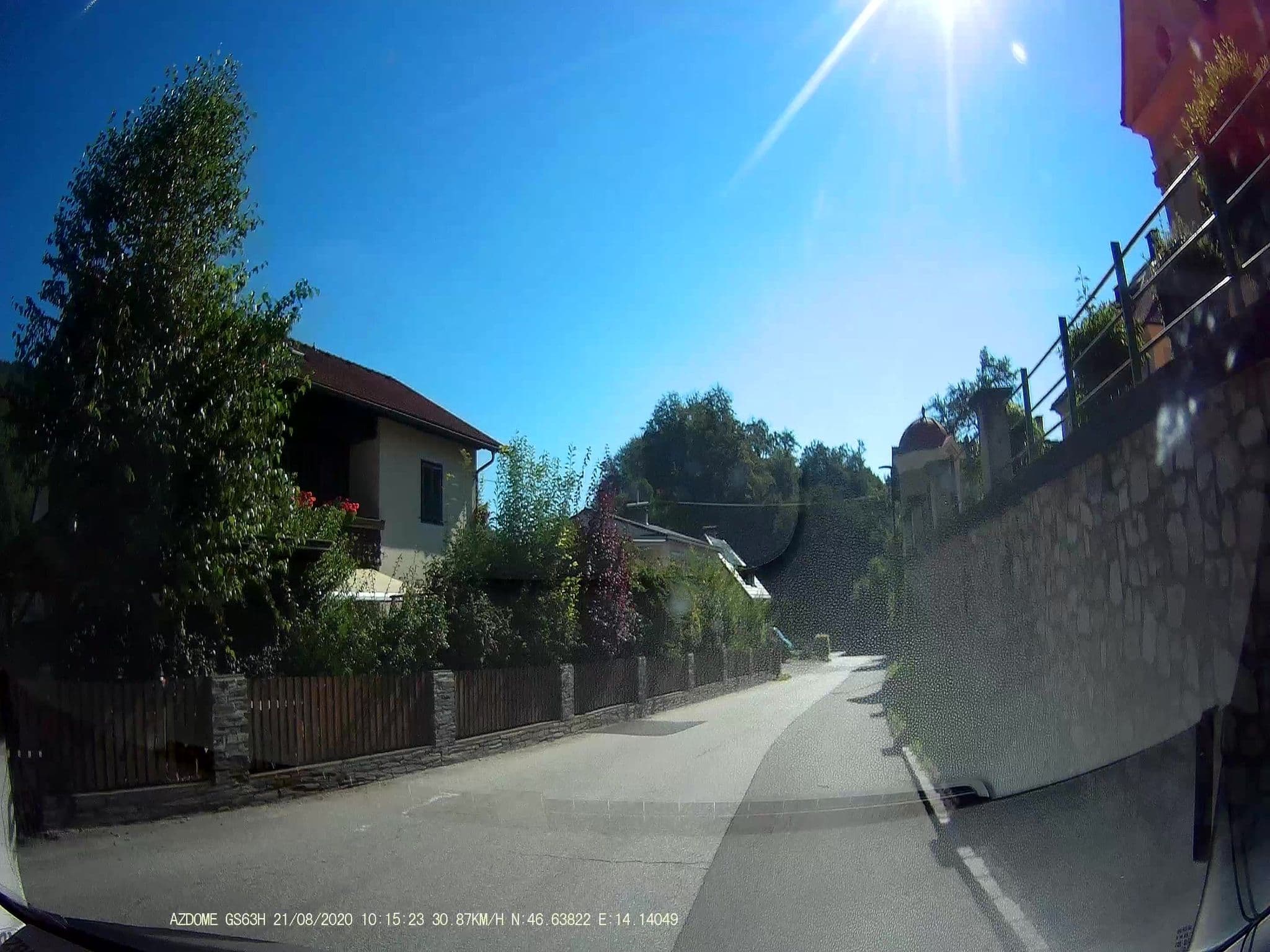 Street view near Haus Ellen, Pörtschach am Wörthersee — © stefan147 (CC BY-SA · Mapillary)