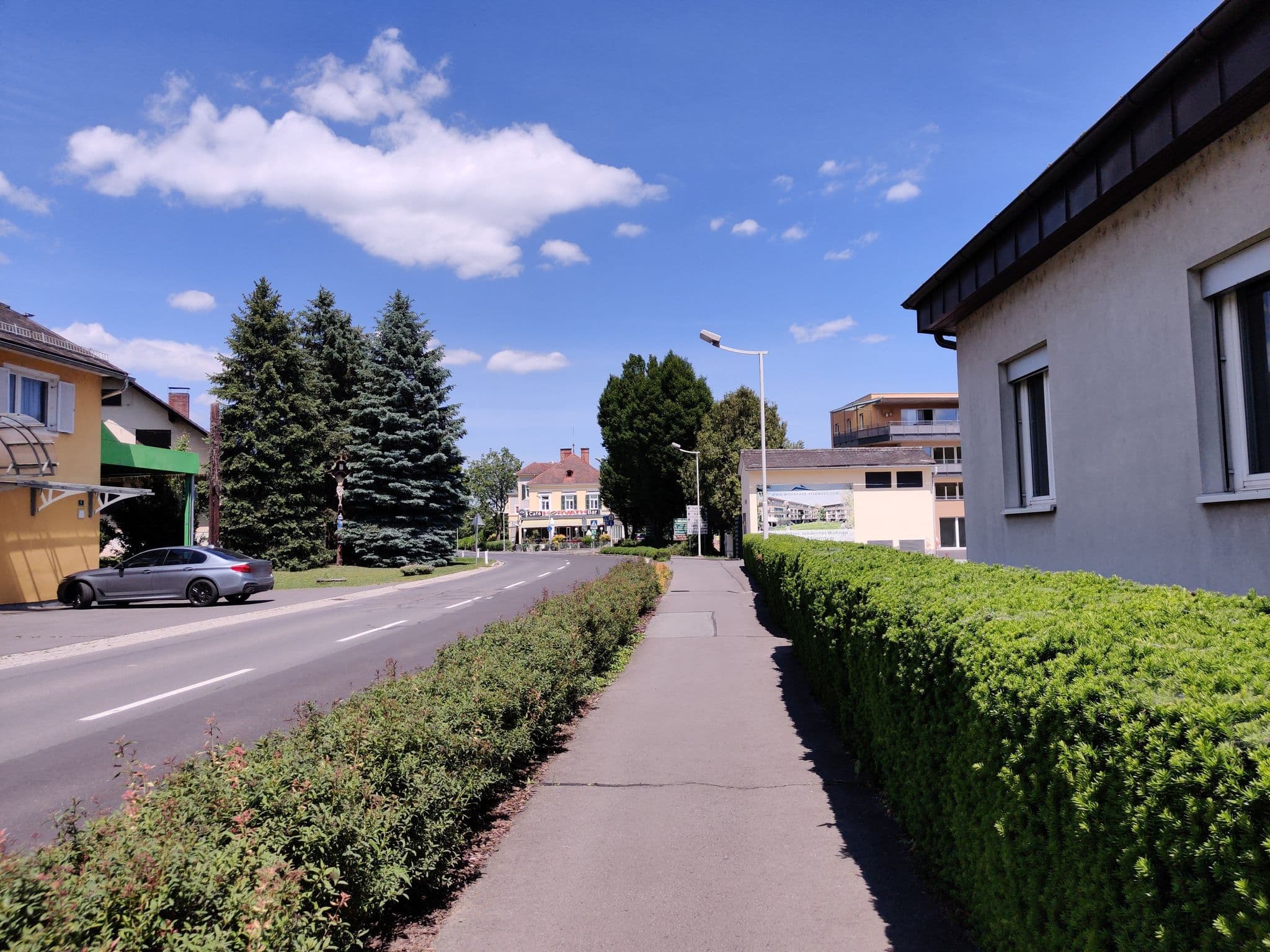 Street view near Pension Ungarbrücke, Bad Radkersburg — © aceini (CC BY-SA · Mapillary)
