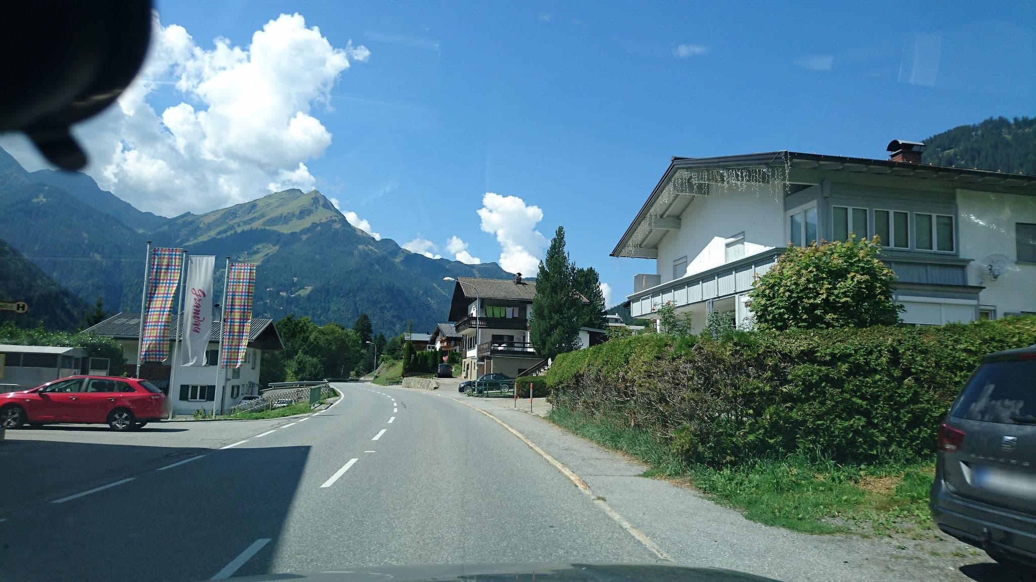 Street view near Alpen Sport Hotel Grandau, Sankt Gallenkirch — © voschix (CC BY-SA · Mapillary)