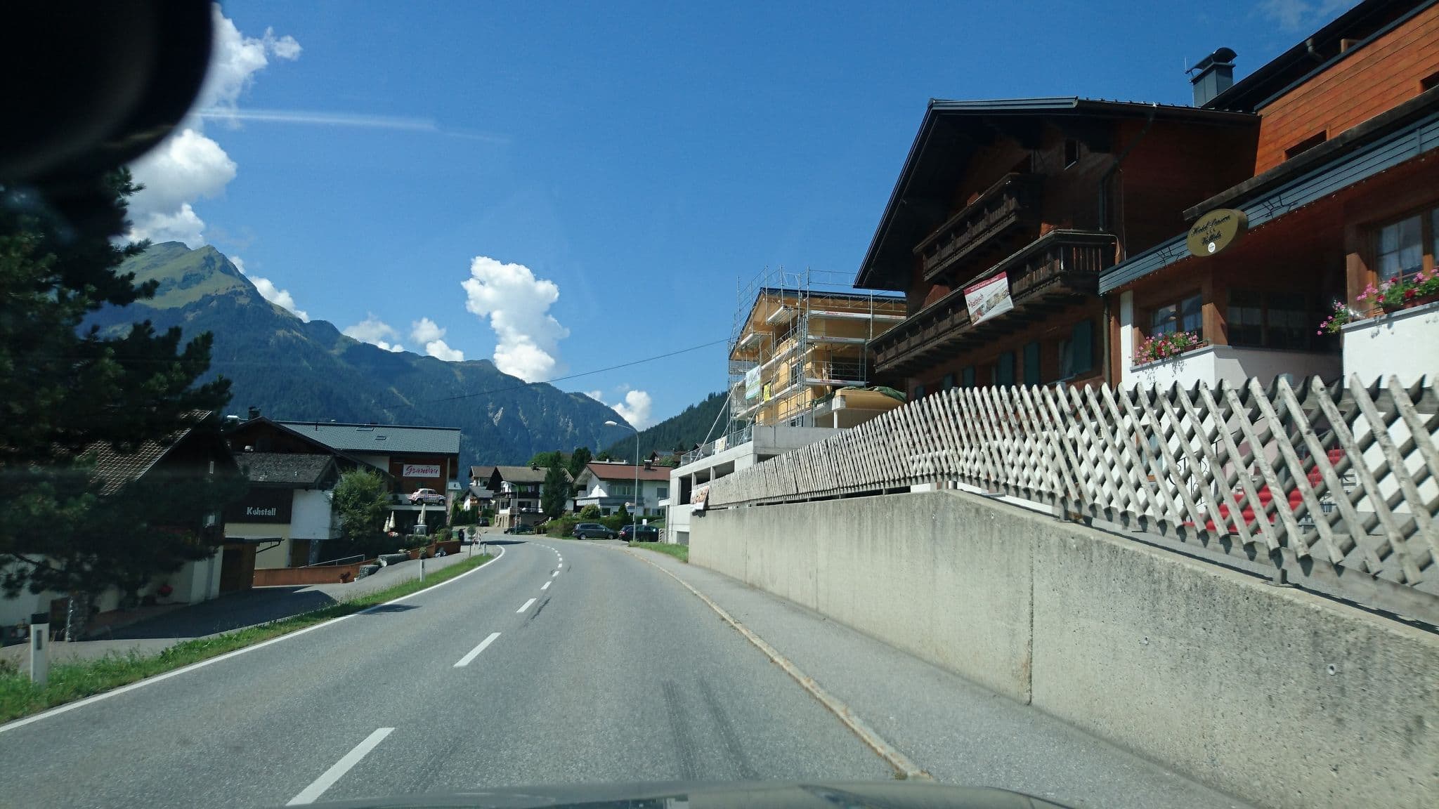 Street view near Hotel Vallula, Sankt Gallenkirch — © voschix (CC BY-SA · Mapillary)
