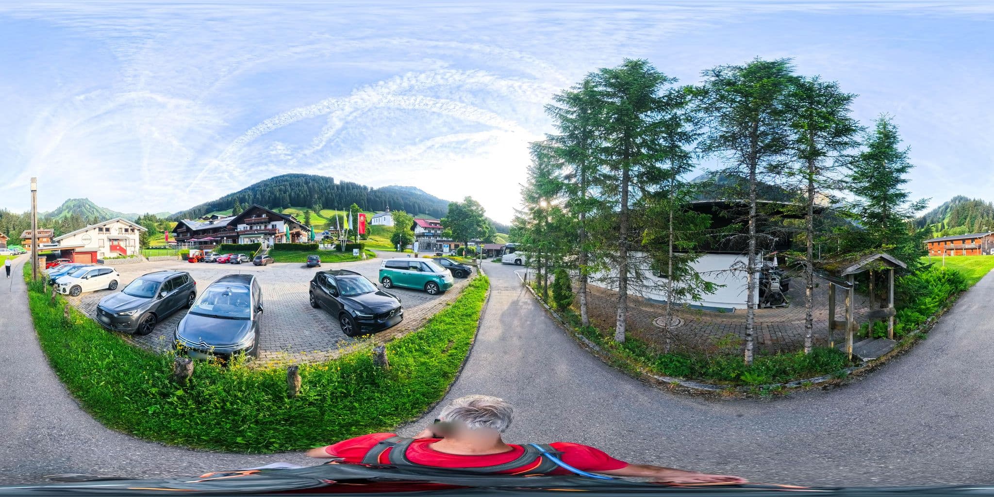 Street view near Kre-Aktiv Hotel, Hirschegg — © Hol_Ger (CC BY-SA · Mapillary)