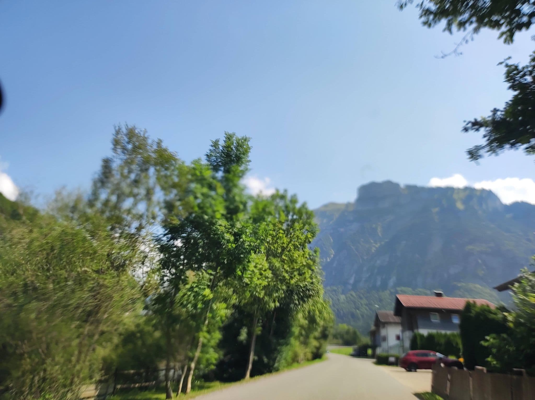 Street view near Haus Thompson, Mellau — © msdess (CC BY-SA · Mapillary)
