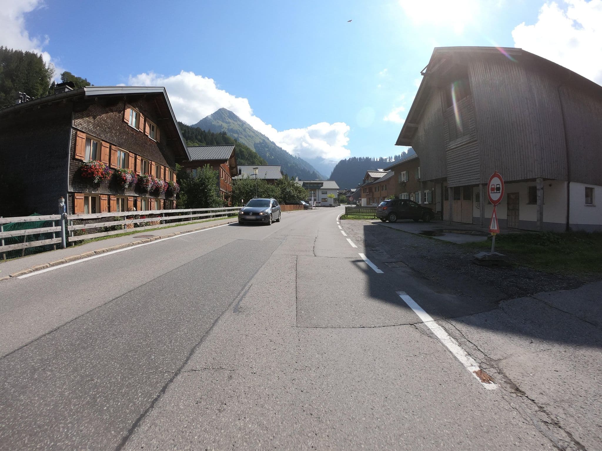Street view near Ferienbauernhof Erath, Bizau — © joostjakob (CC BY-SA · Mapillary)