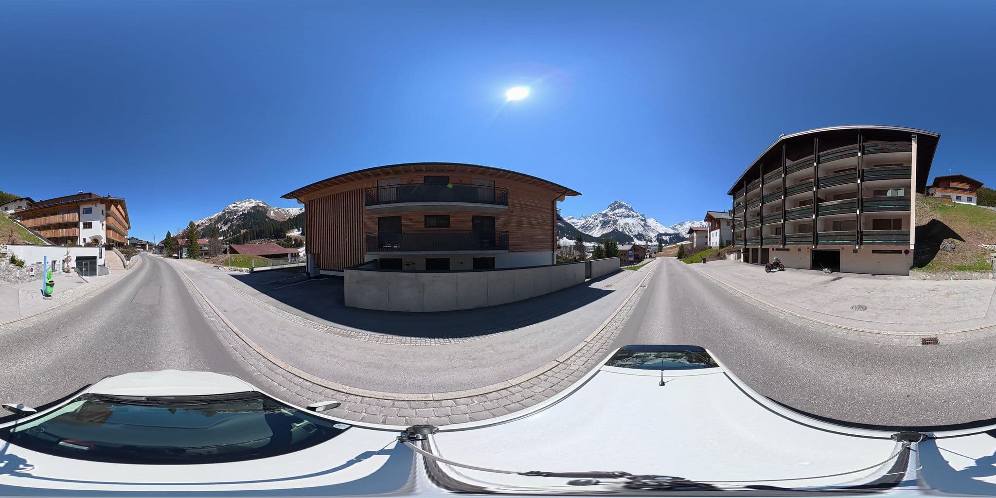 Street view near Pension Zoeggeler, Lech — © osmplus_org (CC BY-SA · Mapillary)