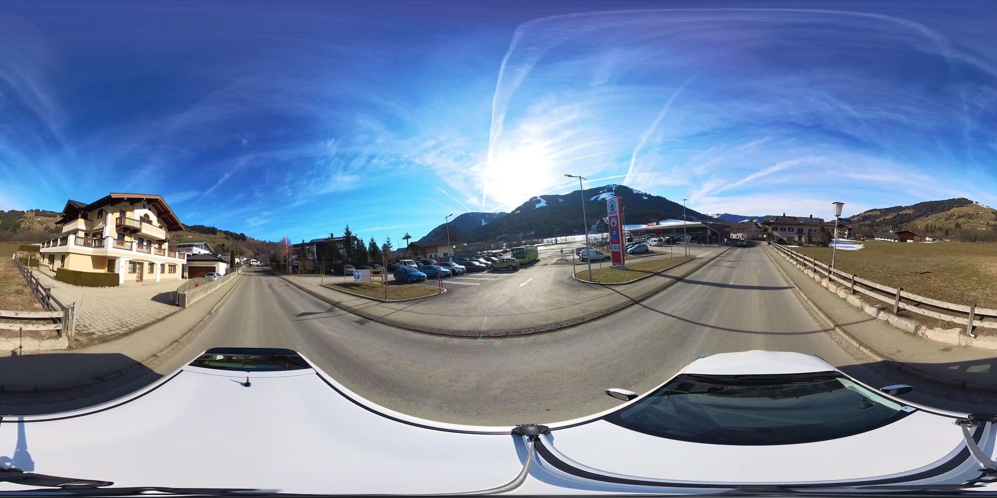 Street view near Appartements Landegger, Brixen im Thale — © osmplus_org (CC BY-SA · Mapillary)