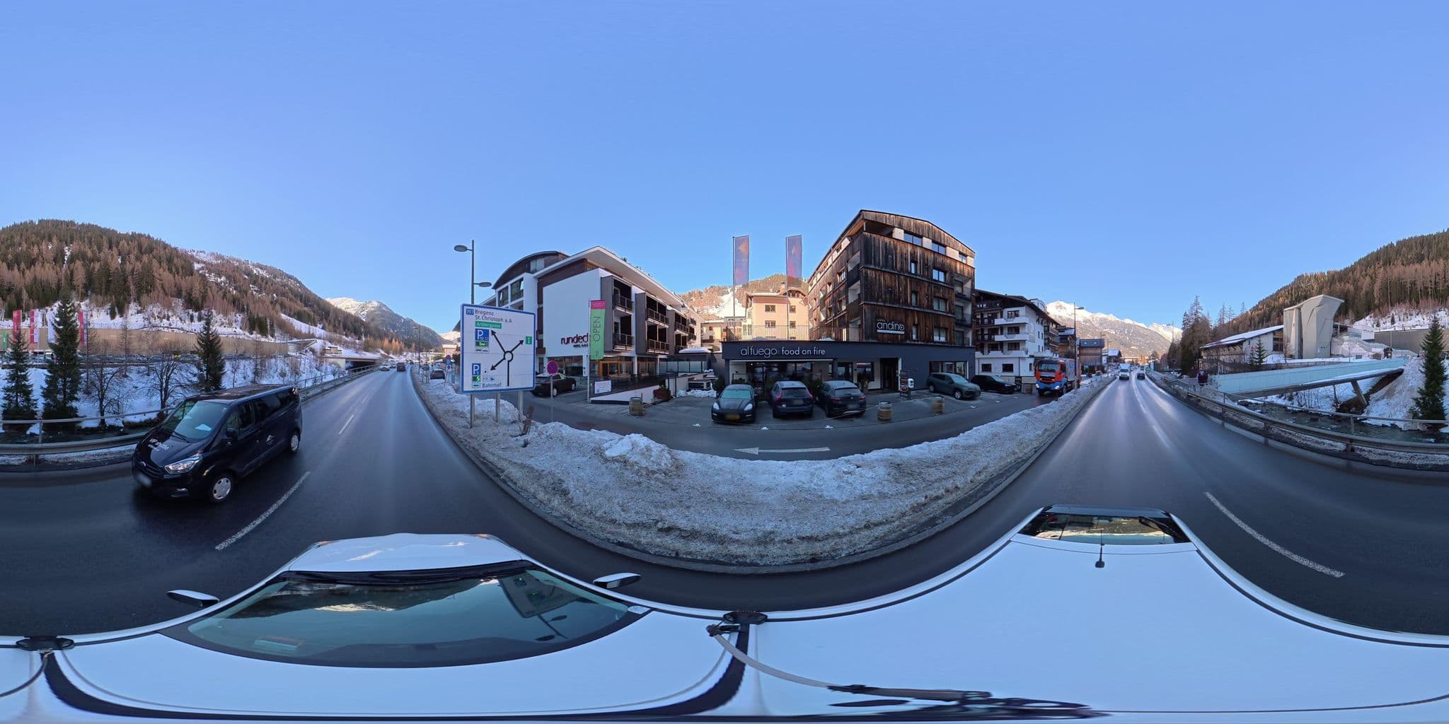 Street view near Lärchenhof, St Anton am Arlberg — © osmplus_org (CC BY-SA · Mapillary)