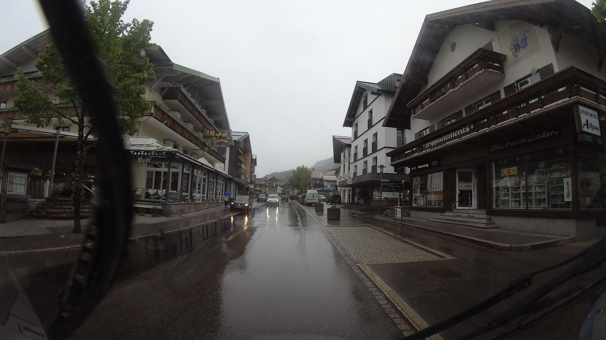 Street view near Hotel Zur Post, Riezlern — © teddy73 (CC BY-SA · Mapillary)
