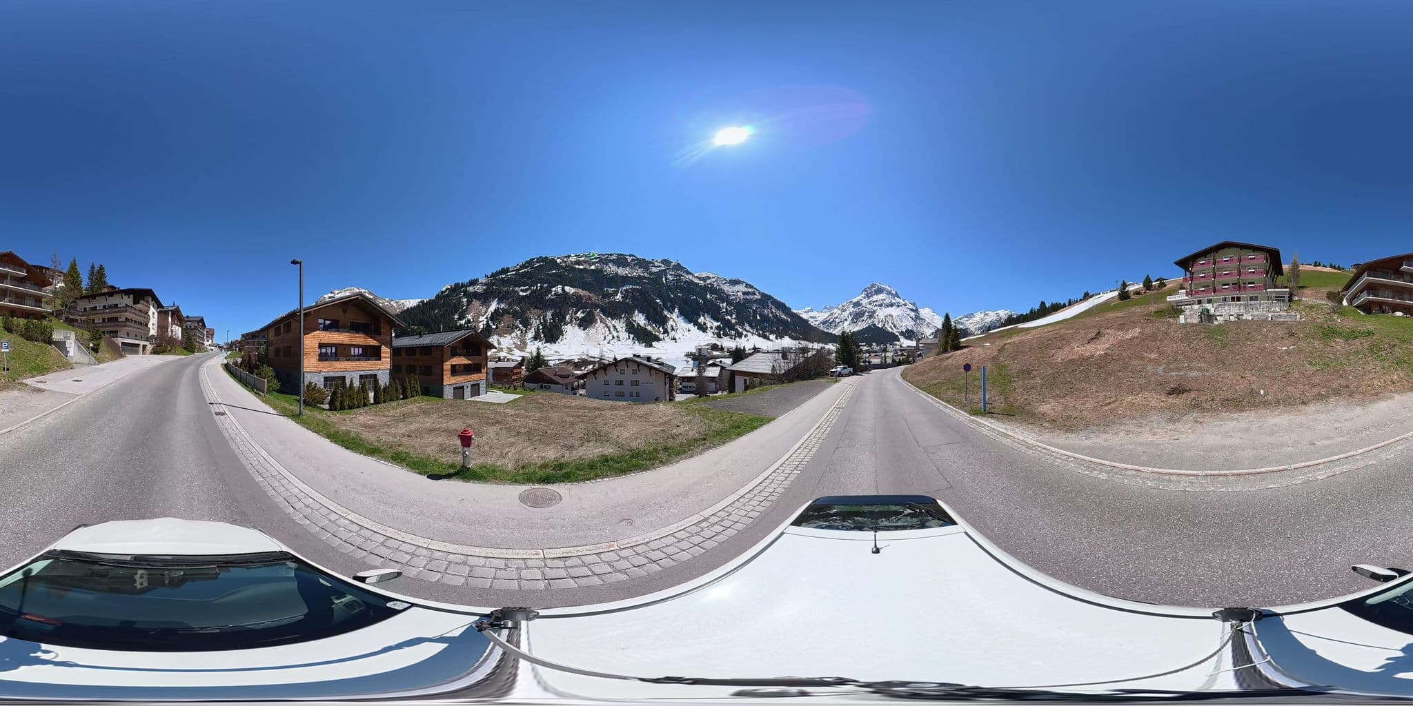 Street view near Pension Hasenfluh, Lech — © osmplus_org (CC BY-SA · Mapillary)