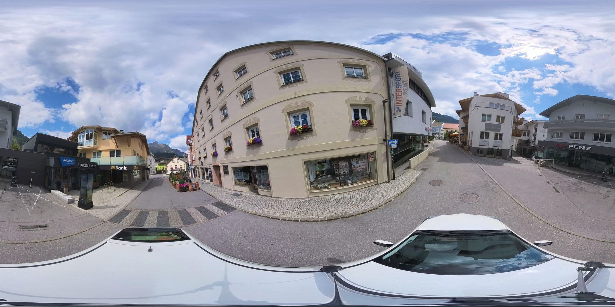 Street view near Pension Ploner Dependance Hotel Central, Nauders — © osmplus_org (CC BY-SA · Mapillary)
