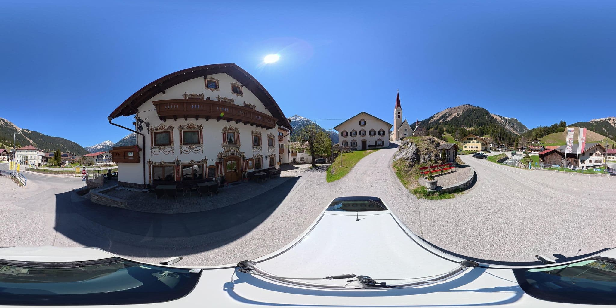 Street view near Gasthof Baeren, Pettneu — © osmplus_org (CC BY-SA · Mapillary)
