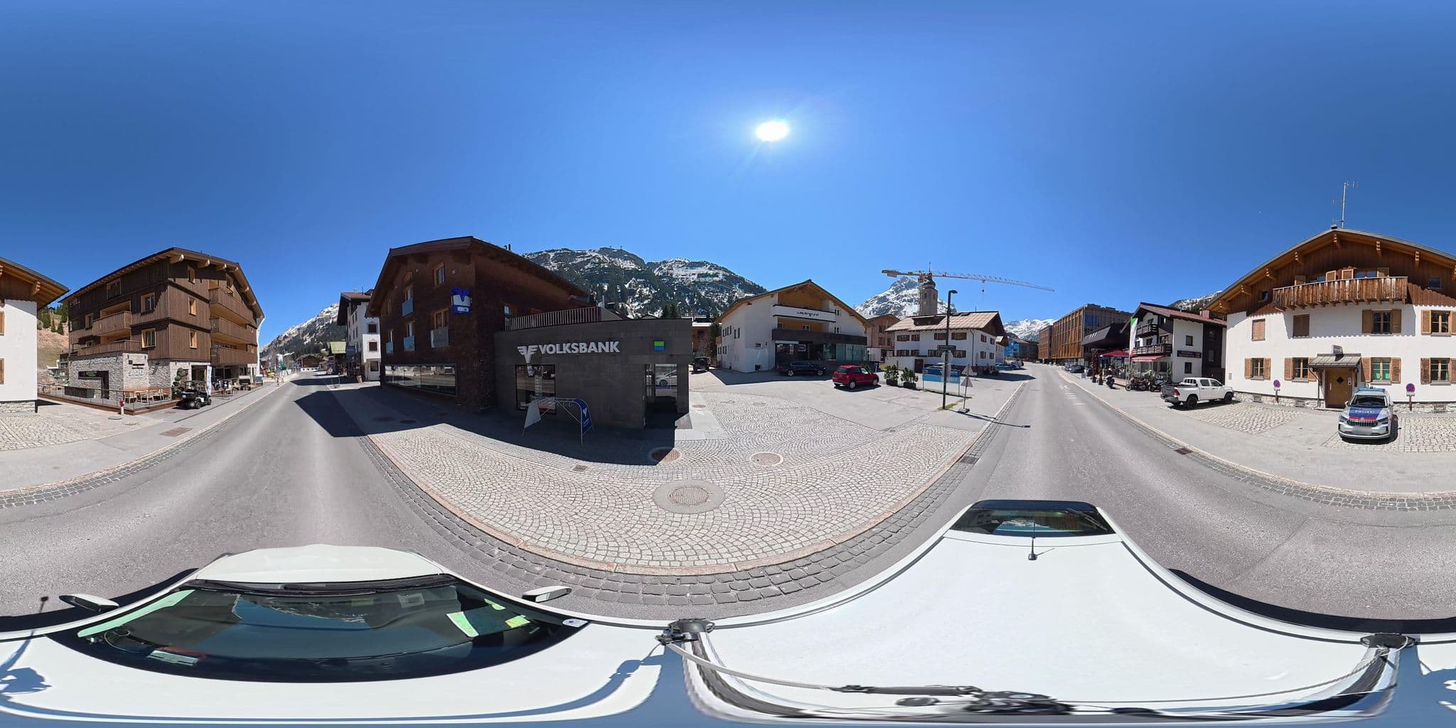 Street view near Hotel Bellevue Wolf GmbH, Lech — © osmplus_org (CC BY-SA · Mapillary)