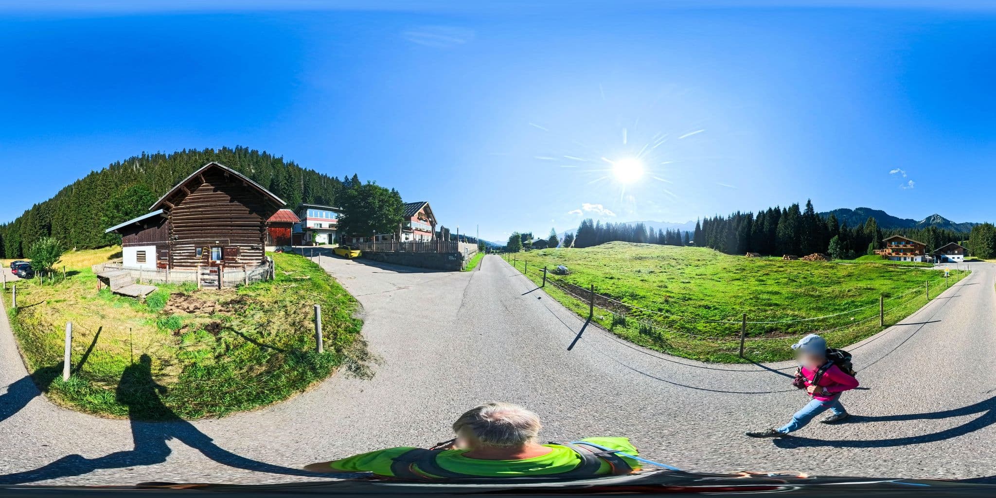 Street view near Fremdenheim Haus Küren, Hirschegg — © Hol_Ger (CC BY-SA · Mapillary)