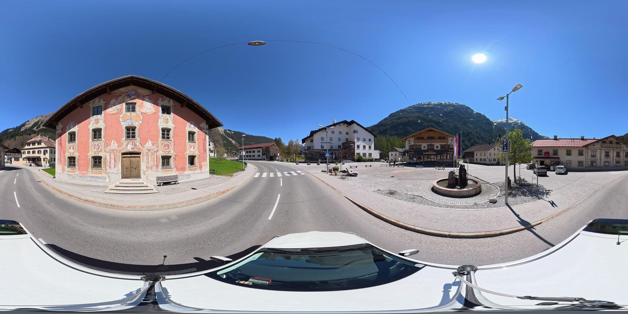 Street view near Hotel Post, Pettneu — © osmplus_org (CC BY-SA · Mapillary)