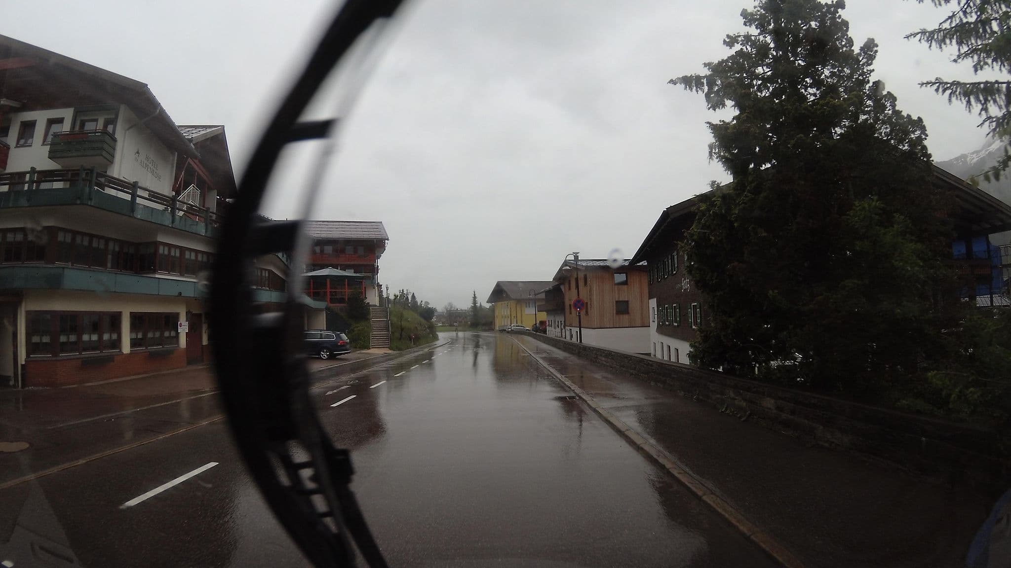 Street view near Restaurant-Pension Sonn-Winkl, Hirschegg — © teddy73 (CC BY-SA · Mapillary)