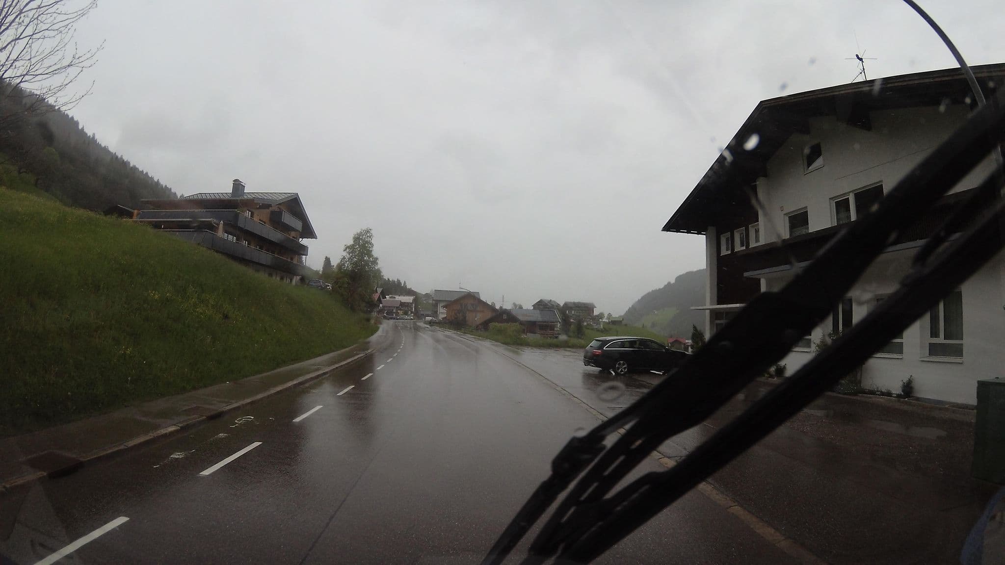 Street view near Appartement Haus Greiner, Hirschegg — © teddy73 (CC BY-SA · Mapillary)