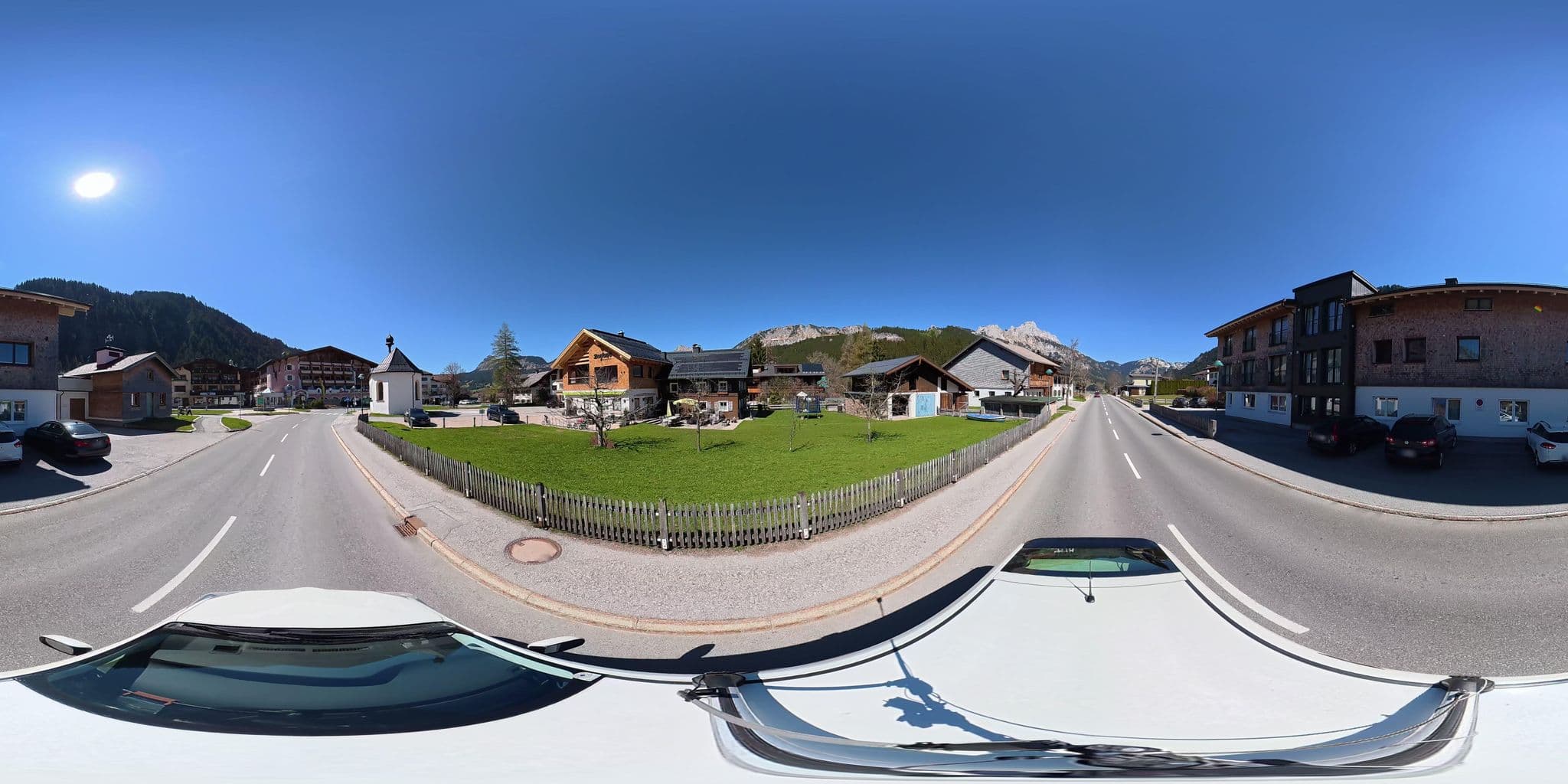 Street view near Gästehaus Sonnental, Tannheim — © osmplus_org (CC BY-SA · Mapillary)