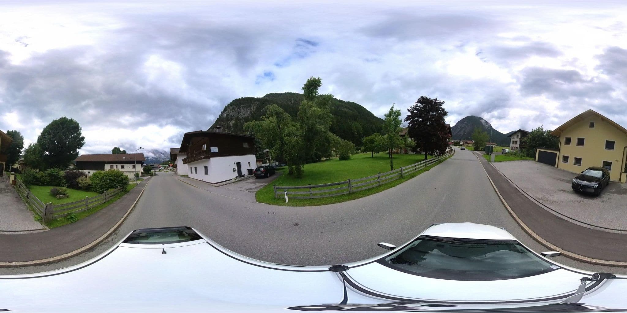 Street view near Haus Charivari, Leutasch — © osmplus_org (CC BY-SA · Mapillary)