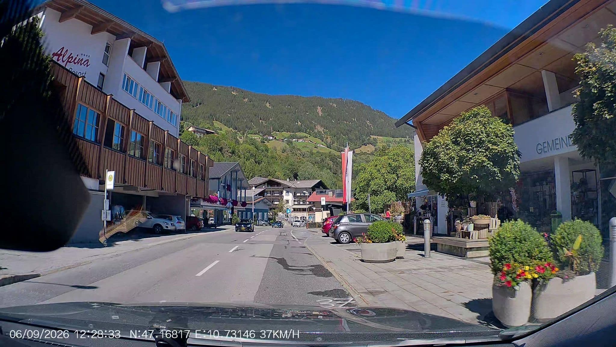Street view near Hotel Hubertus, Wenns — © AR88 (CC BY-SA · Mapillary)