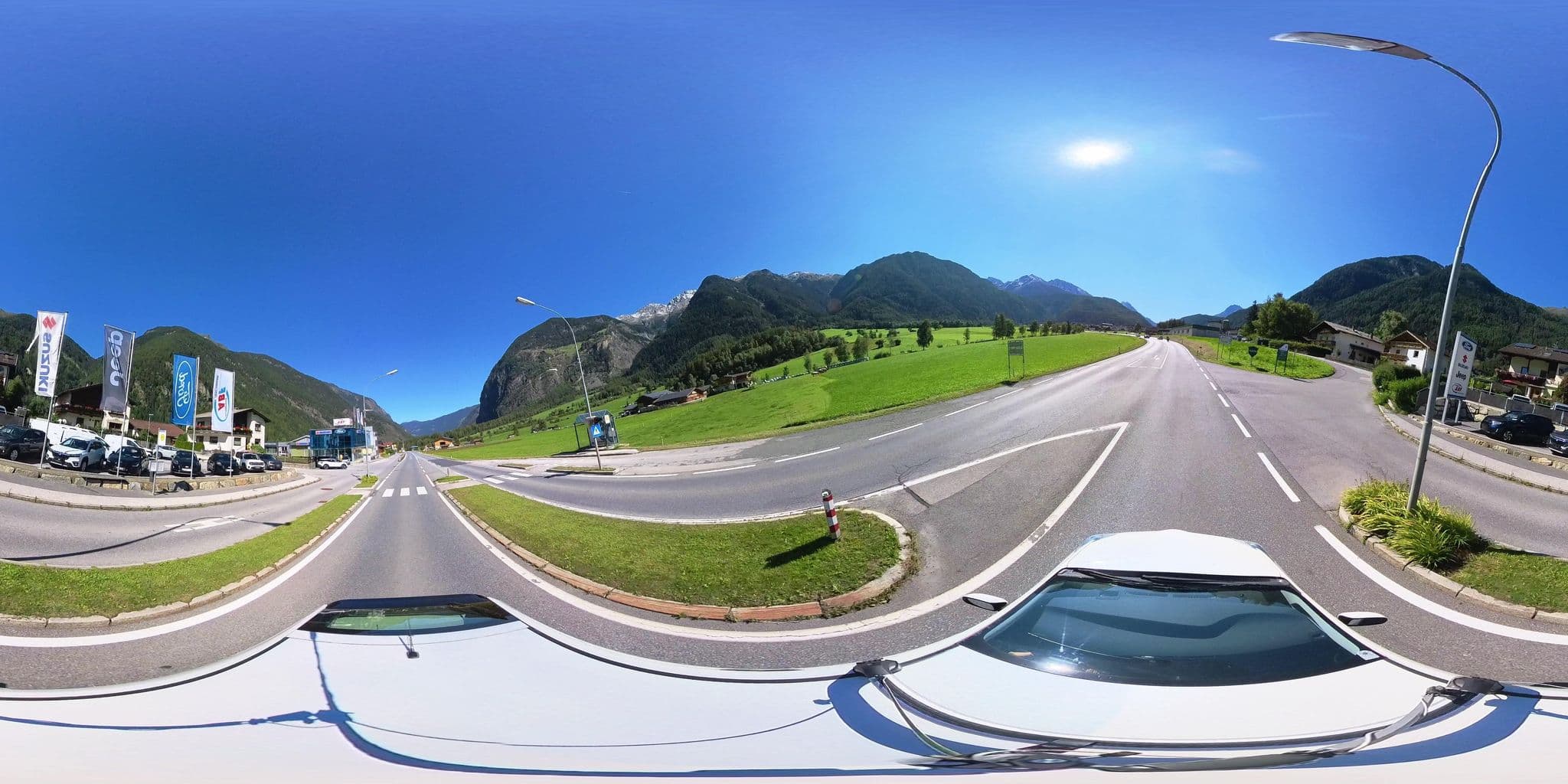 Street view near Hotel Pension Aulon Umhausen, Umhausen — © osmplus_org (CC BY-SA · Mapillary)