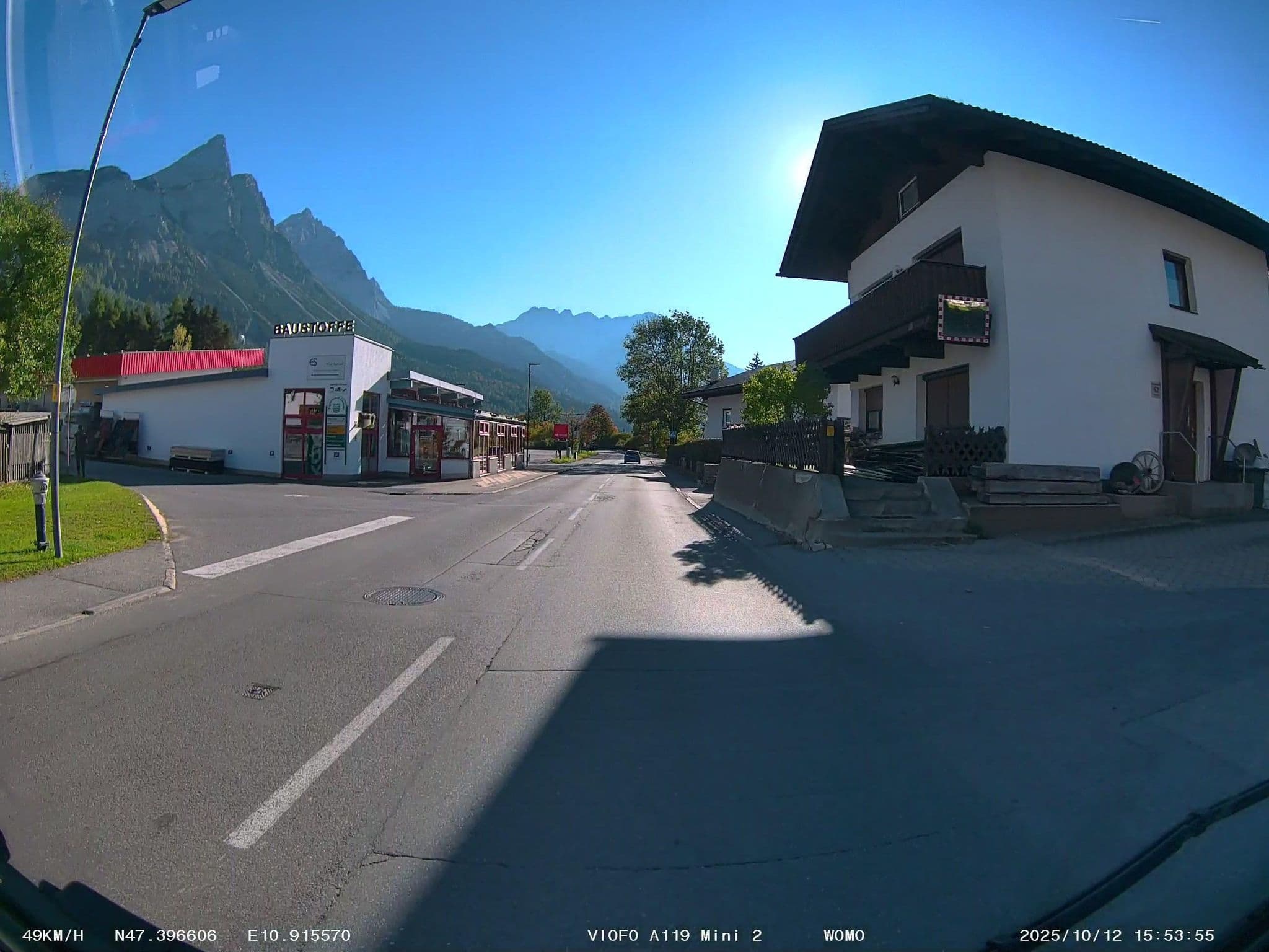 Street view near Hotel Zum Urviech, Ehrwald — © soulcover (CC BY-SA · Mapillary)