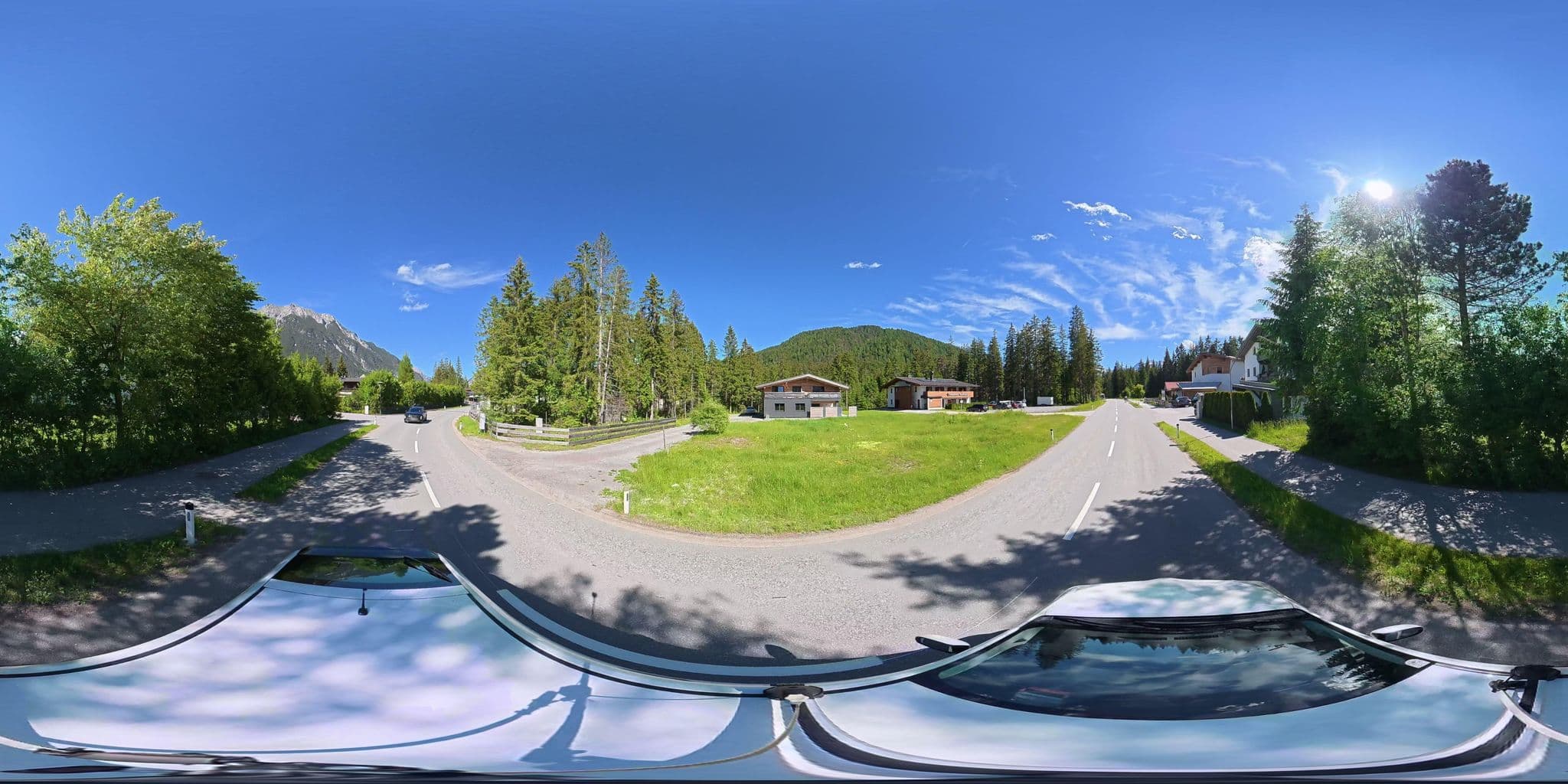 Street view near Landhaus Weisl, Leutasch — © osmplus_org (CC BY-SA · Mapillary)
