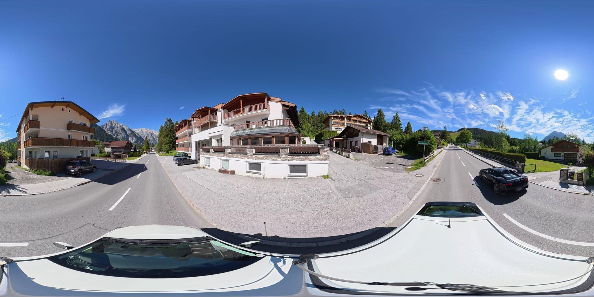 Street view near Pension Marion, Leutasch — © osmplus_org (CC BY-SA · Mapillary)