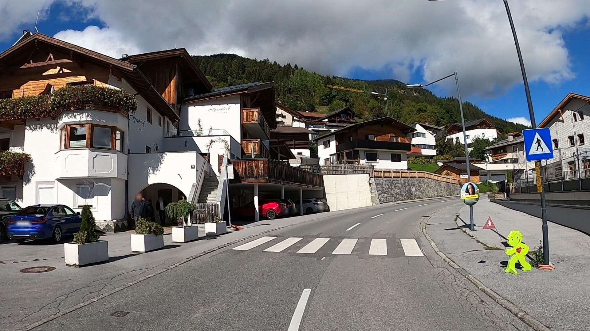 Street view near Haus Alpenblick, Prutz