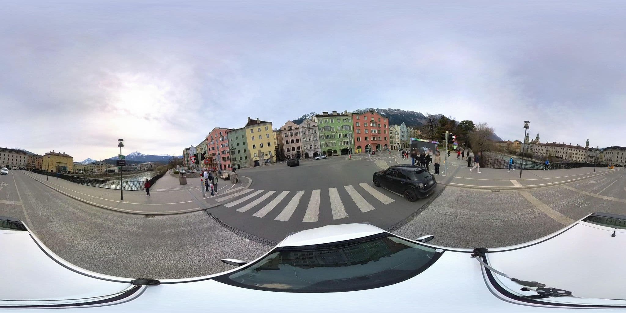 Street view near Gasthof Innbrücke, Innsbruck — © osmplus_org (CC BY-SA · Mapillary)