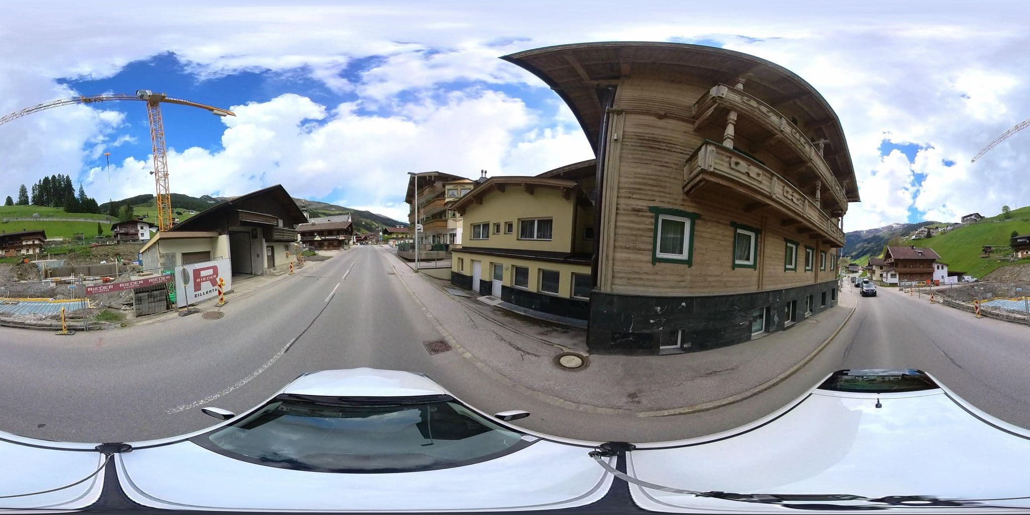 Street view near Gasthof Forelle, Tux — © osmplus_org (CC BY-SA · Mapillary)