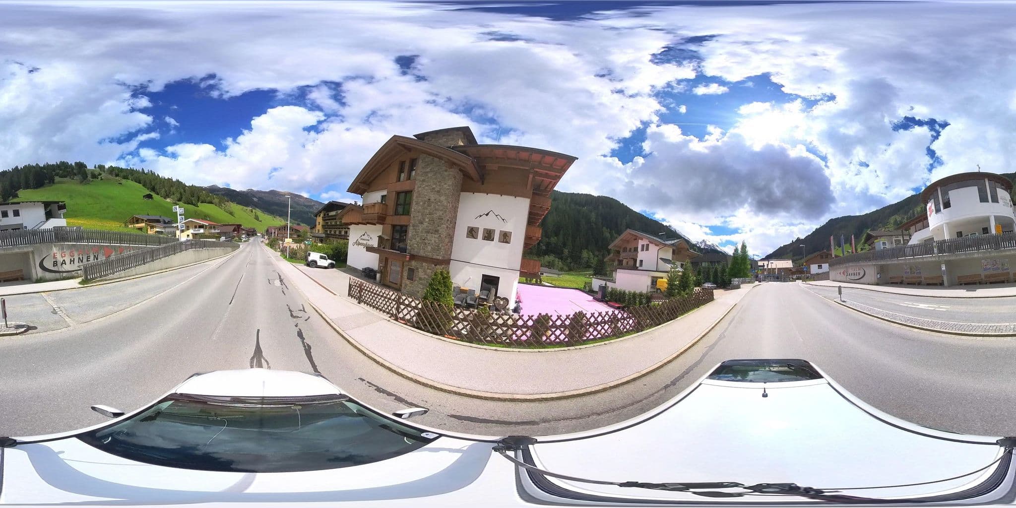 Street view near Pension Alpengrus, Tux — © osmplus_org (CC BY-SA · Mapillary)