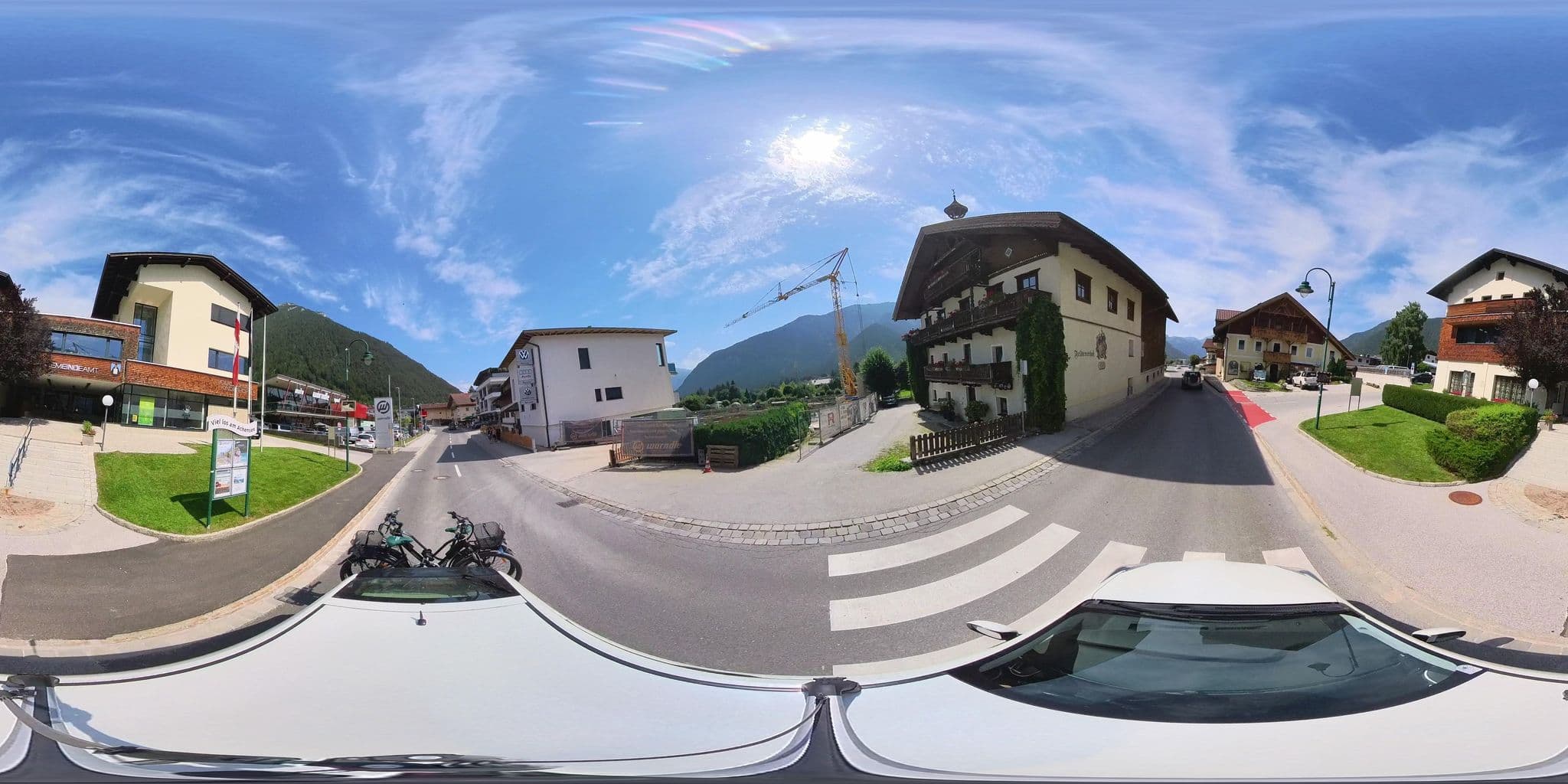 Street view near Pfarramt St. Notburga, Maurach — © osmplus_org (CC BY-SA · Mapillary)