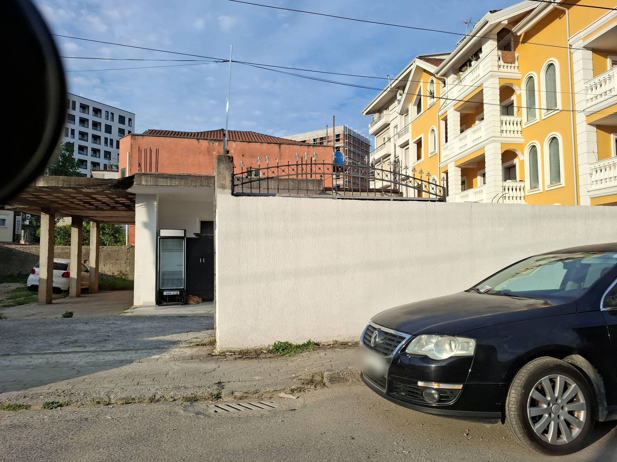 Street view near A & A, Tirana