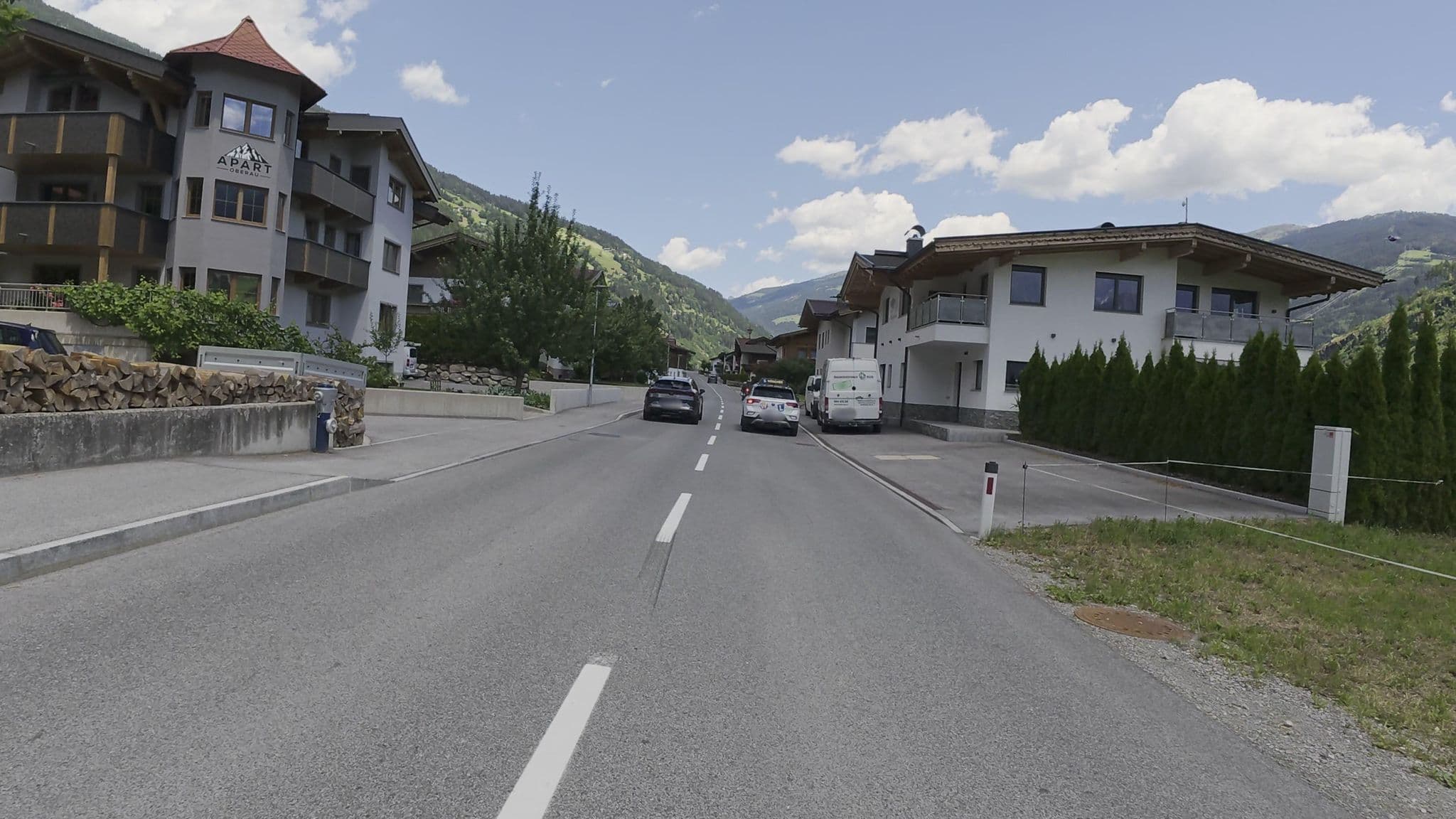 Street view near Landhaus Oberau, Zell am Ziller — © Guzzi_Franze (CC BY-SA · Mapillary)