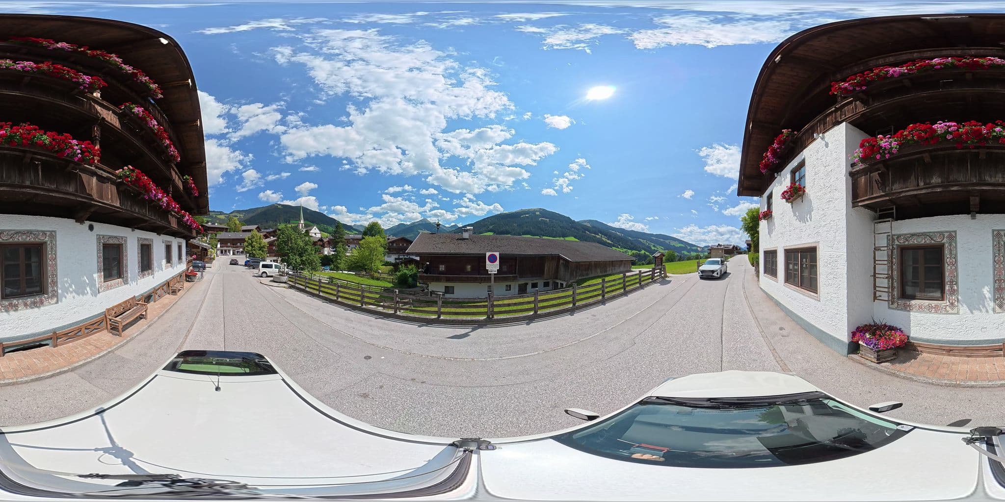 Street view near Hotel Post, Alpbach — © osmplus_org (CC BY-SA · Mapillary)