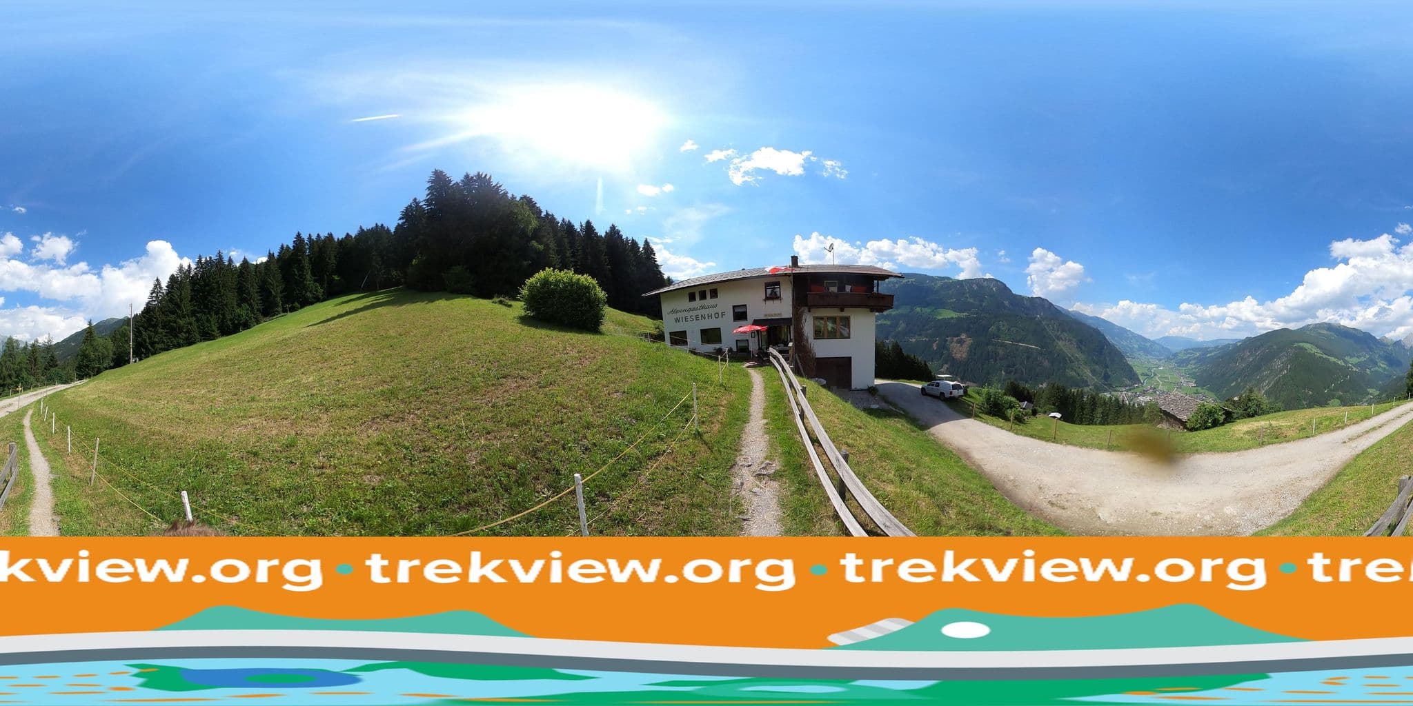 Street view near Alpengasthof Wiesenhof, Mayrhofen — © trekviewed (CC BY-SA · Mapillary)