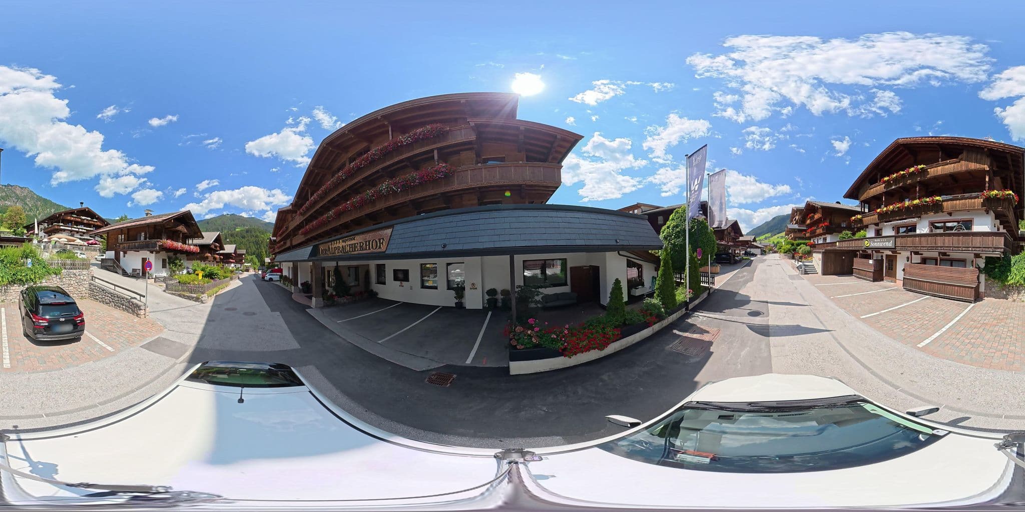 Street view near Haus Schoenblick, Alpbach — © osmplus_org (CC BY-SA · Mapillary)