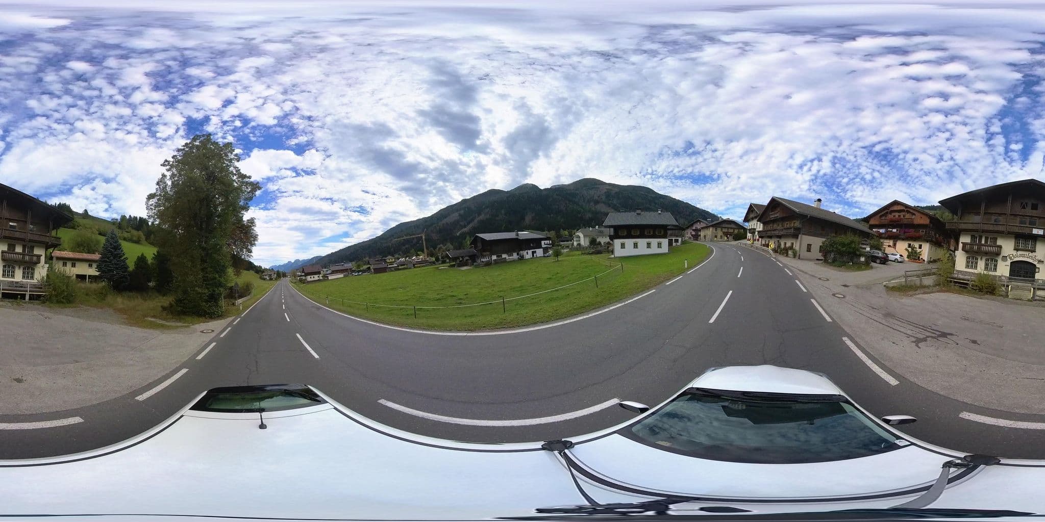 Street view near Pension Dolomitenhof, Sillian — © osmplus_org (CC BY-SA · Mapillary)