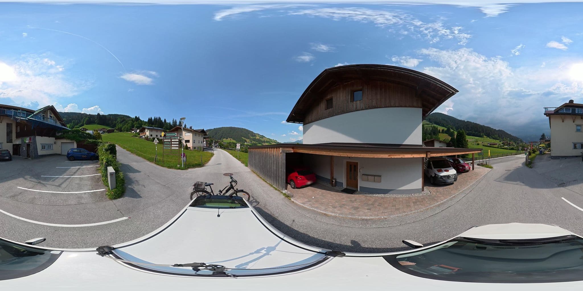 Street view near Pension Lenzerhof, Oberau — © osmplus_org (CC BY-SA · Mapillary)
