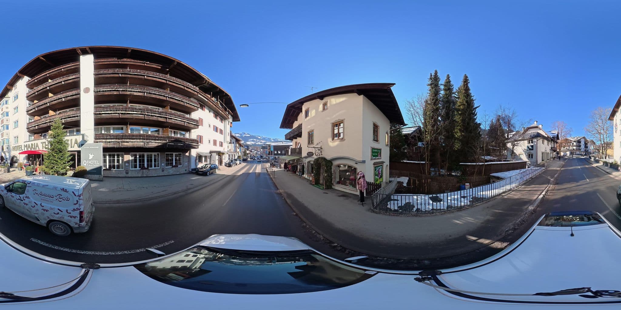 Street view near Q! Hotel Maria Theresia, Kitzbühel — © osmplus_org (CC BY-SA · Mapillary)